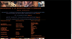 Desktop Screenshot of orgue.net