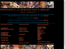 Tablet Screenshot of orgue.net